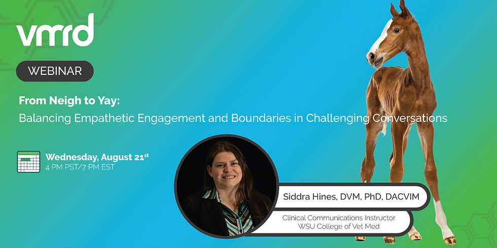 Webinar: From Neigh to Yay: Balancing Empathetic Engagement and Boundaries in Challenging Conversations